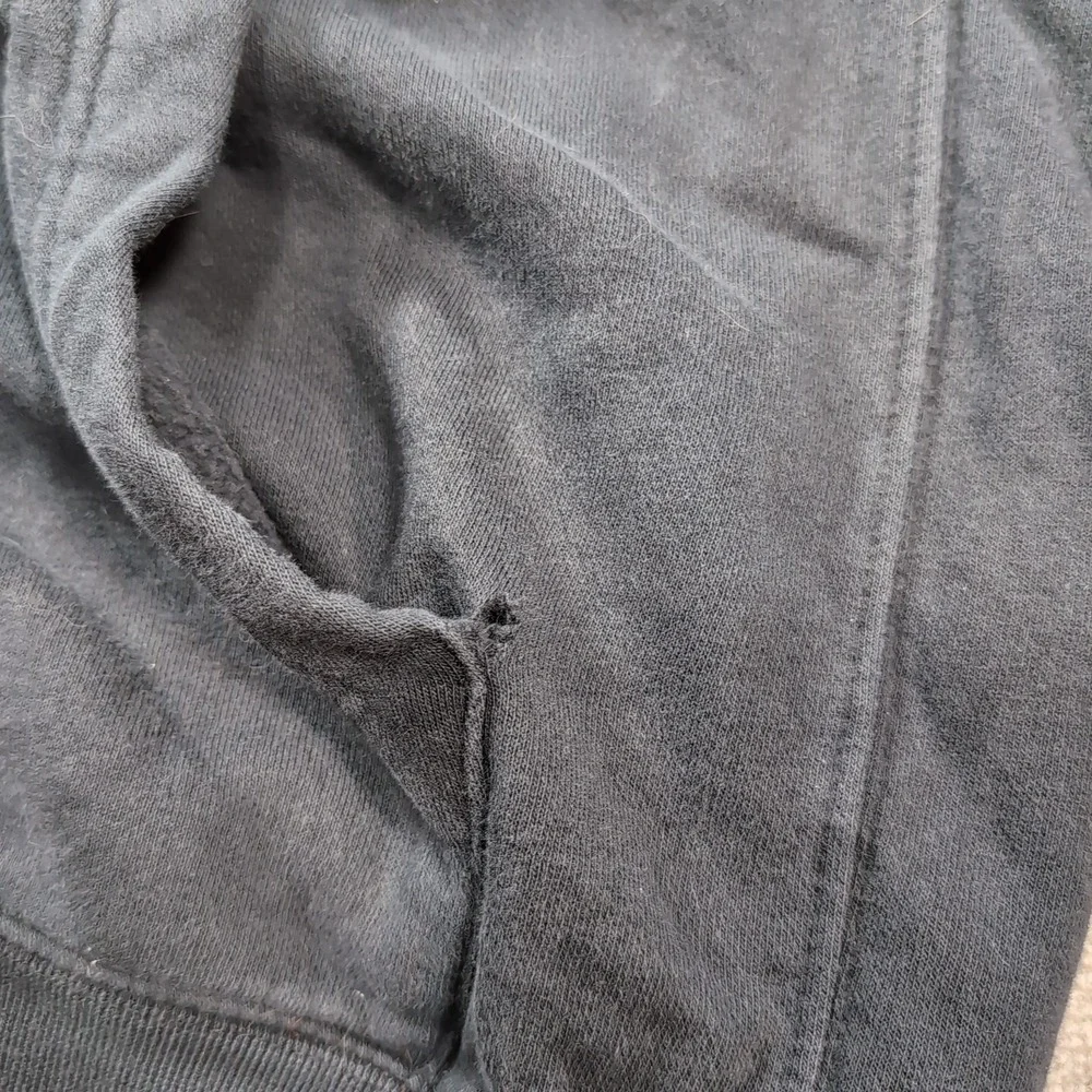 Nike Hoodie Men Medium Black Embroidered Logo Sweatshirt‎ Sportswear Club